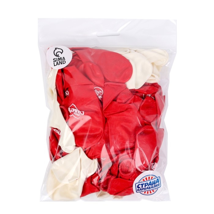 Воздушный шар латексный 12" &laquo;Ты моё счастье&raquo;, 50 шт.