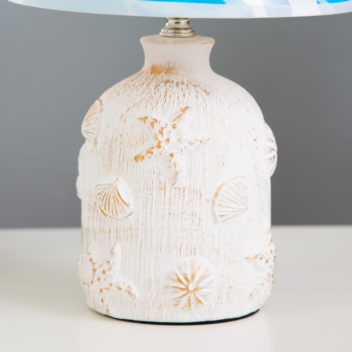 Настольная лампа  Настольная лампа "Морской бриз" Е14 15Вт 20х20х32,5 см RISALUX