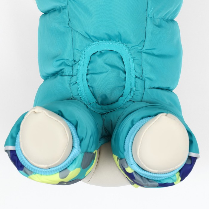 Комбинезон принтованный с замком на спине, размер 16 (ДС 28 см, ОГ 34 см, ОШ 44 см), голубой 696824 Комбинезон принтованный с замком на спине, размер 16 (ДС 28 см, ОГ 34 см, ОШ 44 см), голубой 696824