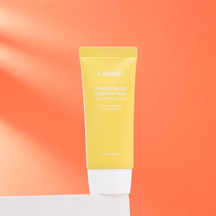 Концентрированная ночная маска Концентрированная ночная маска "L.Sanic" с коллагеном и юдзу, 60 мл