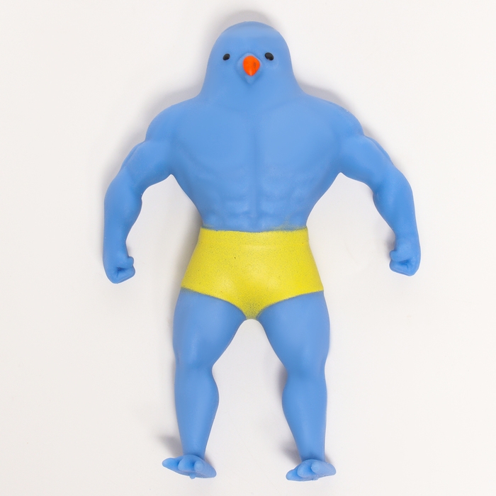 Мялка-тянучка «Утка атлет» с песком, виды МИКС Мялка-тянучка «Утка атлет» с песком, виды МИКС