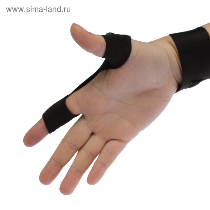 Перчатка для ремонта с двумя светодиодами, черный Перчатка для ремонта с двумя светодиодами, черный