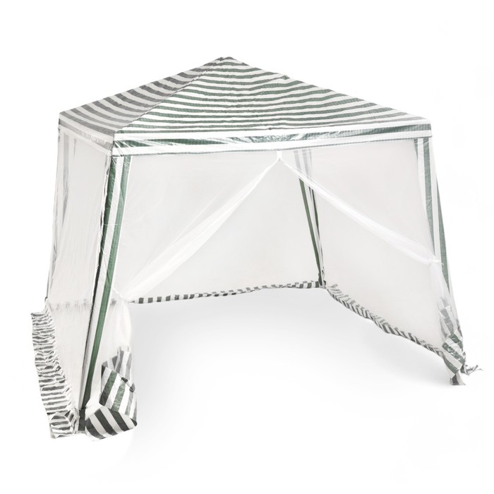 Шатер садовый 3*3м белый, закрытый зауженный Шатер садовый 3*3м белый, закрытый зауженный