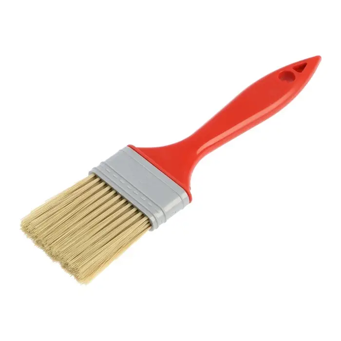 Кисть плоская ЛОМ промо, искусственная щетина, пластиковая рукоятка, 2 Кисть плоская ЛОМ промо, искусственная щетина, пластиковая рукоятка, 2", 50 мм