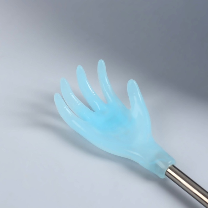 Массажёр - чесалка, универсальный, с раздвижной ручкой, с подвесом, 18,5/44,5 см, цвет МИКС Массажёр - чесалка, универсальный, с раздвижной ручкой, с подвесом, 18,5/44,5 см, цвет МИКС