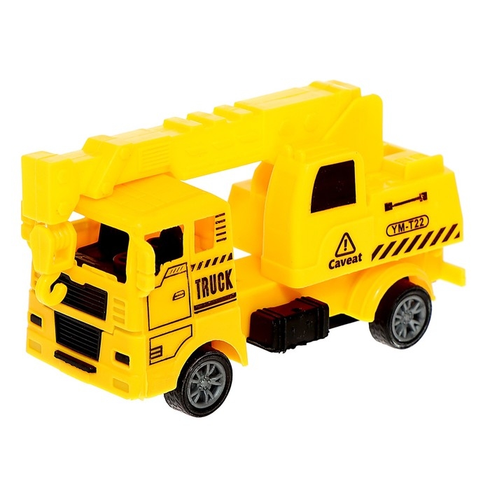 Набор машинок «Спецтехника», 3 шт, дорожные знаки, МИКС Набор машинок «Спецтехника», 3 шт, дорожные знаки, МИКС