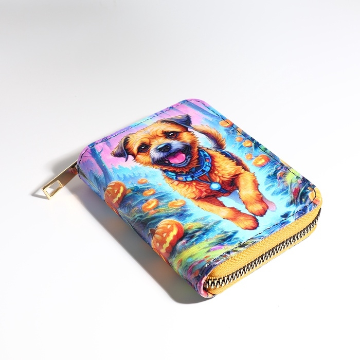 Кошелёк на молнии, цвет синий Кошелёк на молнии, цвет синий