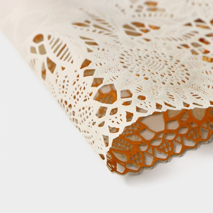 Салфетка сервировочная на стол «Подсолнухи», 45×30 см, цвет золотой