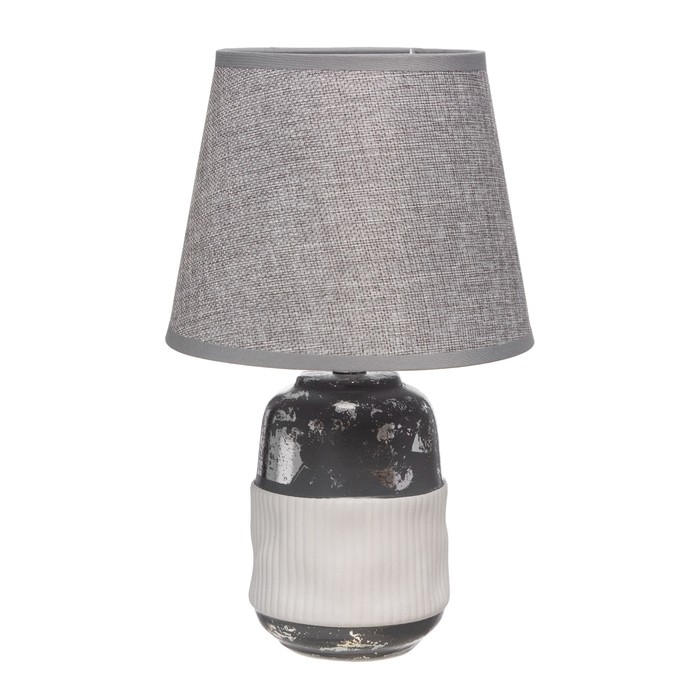 Настольная лампа Настольная лампа "Арнелла" Е27 40Вт серо-белый 20х20х32 см