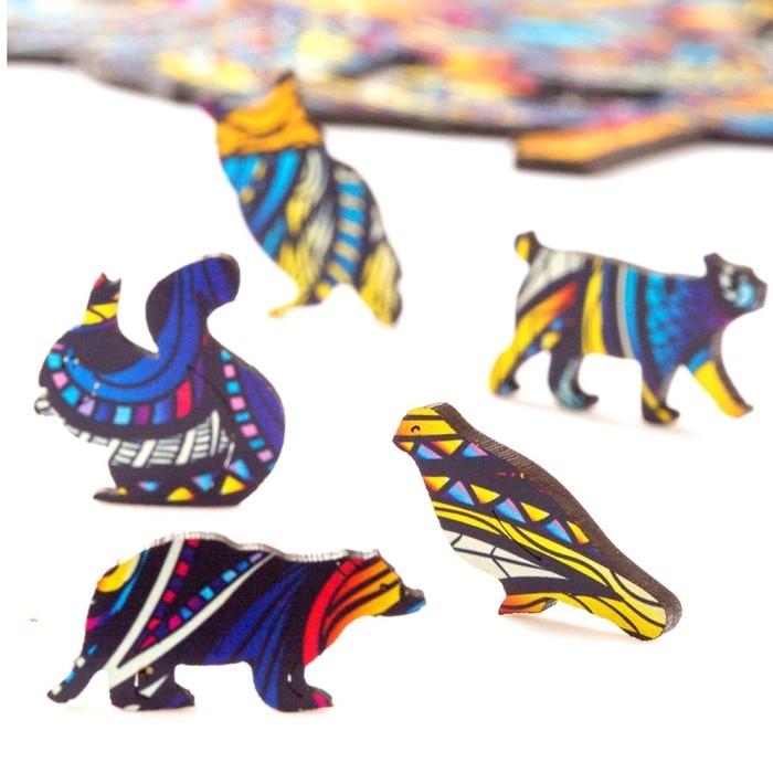 Пазл фигурный «Сова» S Пазл фигурный «Сова» S