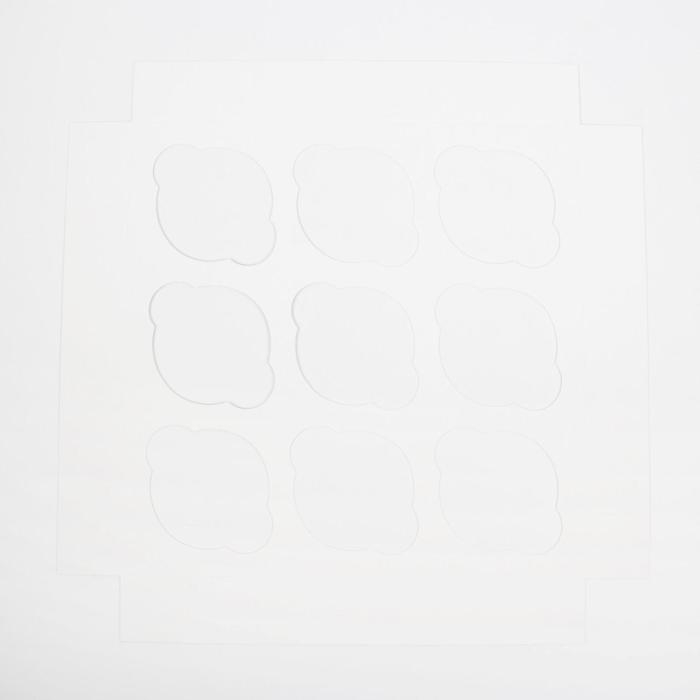 Коробка для капкейков «Magic moment», 25 х 25 х 10см