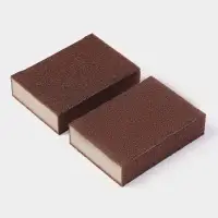Губки для посуды Raccoon &laquo;Чудо-губка&raquo;, 2 шт., чистящие,10.5&times;7&times;5 см