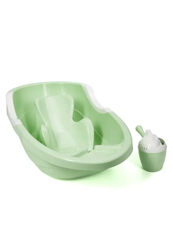 Набор для купания детский, светло-зеленый