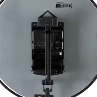 Часы настенные интерьерные, с маятником &laquo;Домик&raquo;, плавный ход, 46&times;72 см, чёрные