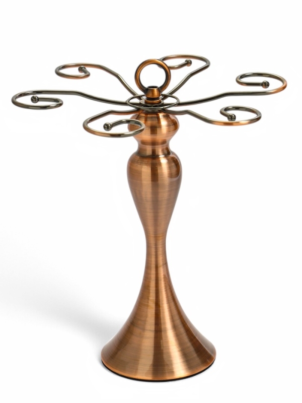 Подставка для бокалов, бронзового цвета, на 6 бокалов