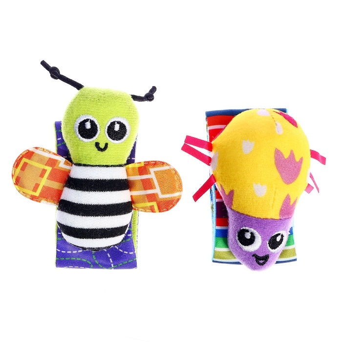 Набор погремушек «Носочки и браслетики», 4 шт Набор погремушек «Носочки и браслетики», 4 шт