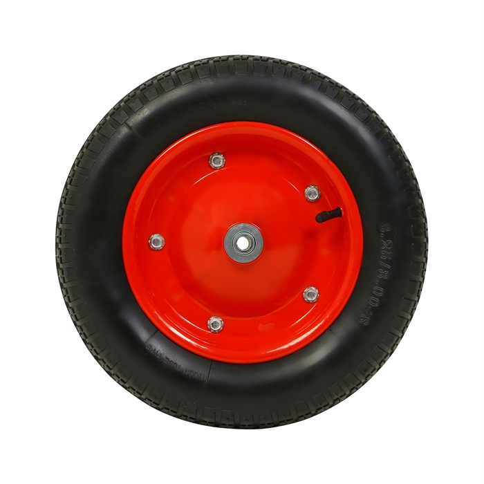 Колесо пневматическое, d = 360 мм, ступица: диаметр 16 мм, длина 90 мм Колесо пневматическое, d = 360 мм, ступица: диаметр 16 мм, длина 90 мм