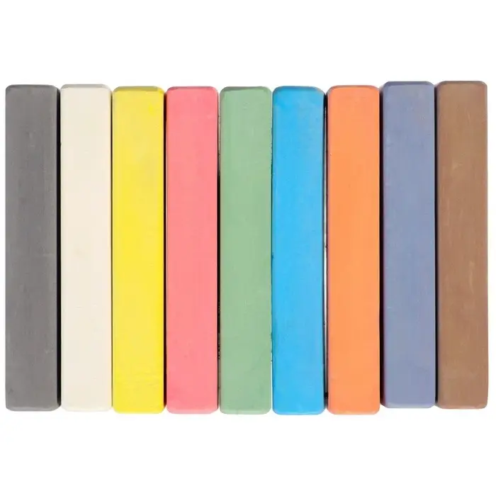 Мелки цветные школьные 9 шт. «Человек-паук» Мелки цветные школьные 9 шт. «Человек-паук»