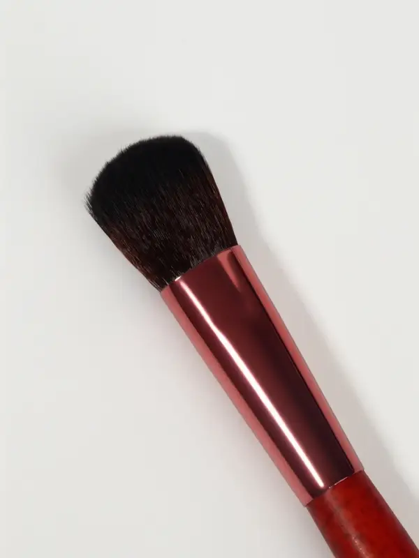 Кисть для макияжа Brush WOOD, 18 (&plusmn;1) см, коричневая