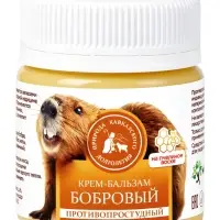 Крем-бальзам бобровый &laquo;Природа кавказского долголетия&raquo;, противопростудный, пластик, 40 мл