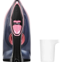 Утюг H-SI01623 2400Вт черный-розовый