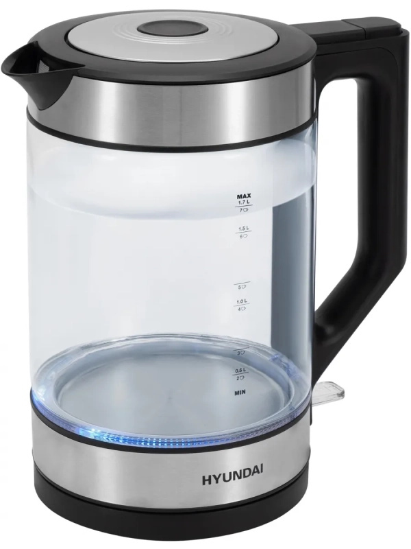 Чайник HYK-G3509 1,7л 2200Вт черный (стекло) Чайник HYK-G3509 1,7л 2200Вт черный (стекло)