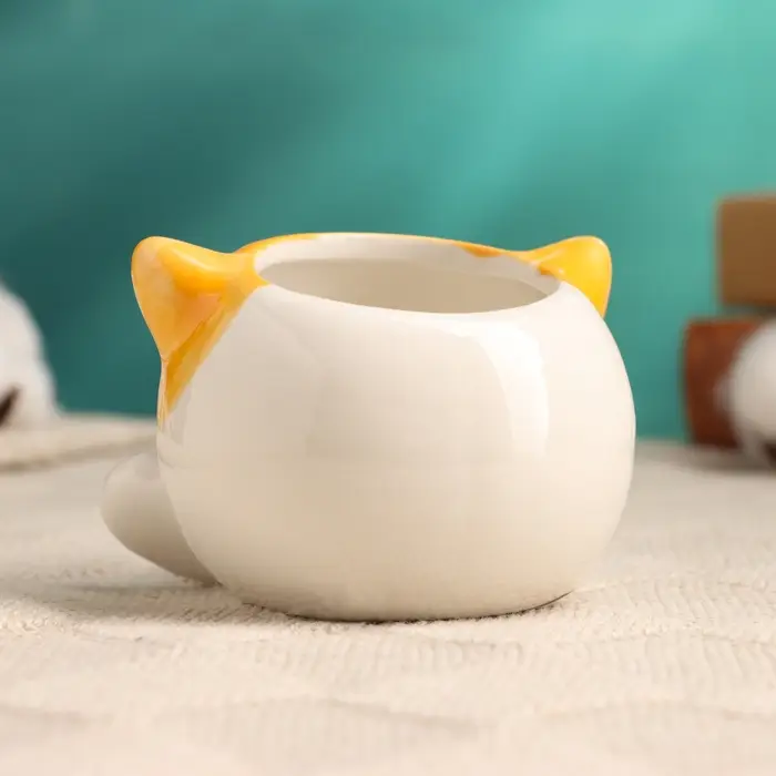 Кашпо «Котенок» 8×9×6 см