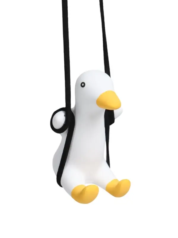 Подвес автомобильный, на зеркало &laquo;Утка&raquo; высота 6 см, шнурок 50 см