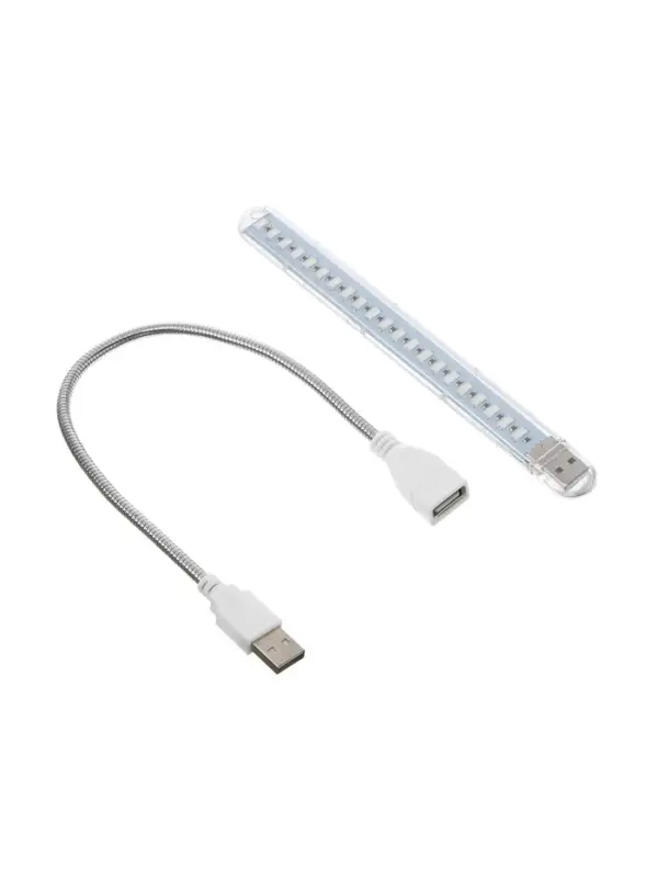Фитосветильник для растений, светодиодный, 3 Вт, 60 мм, IP65, 5 В, USB, на гибкой ножке, мультиспектральный