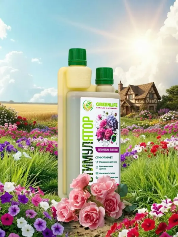 Стимулятор бутонизации и цветения Greenlife, 250 мл