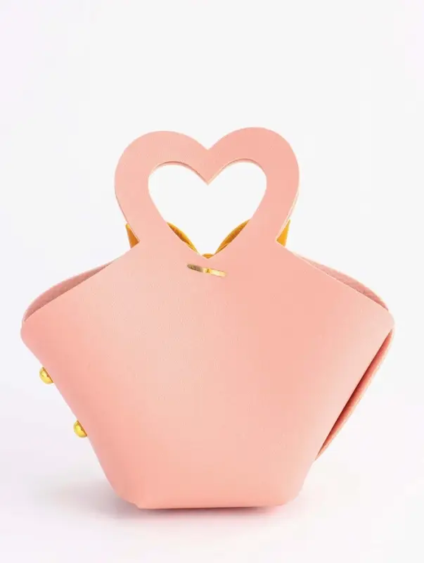 Кожанная подарочная сумочка 10,5 х 5 х 6 см розовая Кожанная подарочная сумочка 10,5 х 5 х 6 см розовая