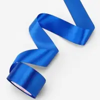 Лента атласная, 50 мм, 23&plusmn;1 м, синяя №40