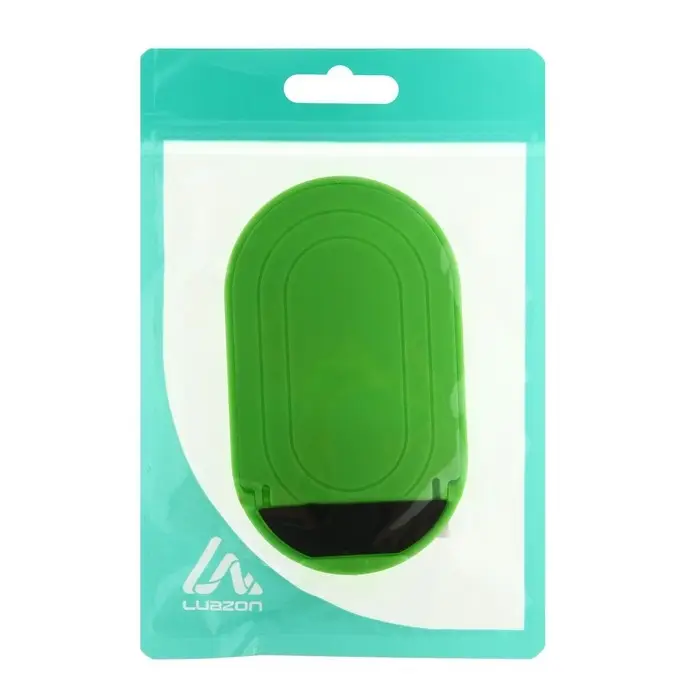 Подставка для телефона Luazon, складная, регулируемая высота, резиновая вставка, зелёная