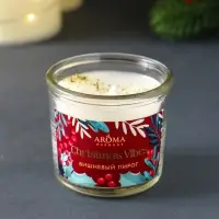 Набор: свечи ароматические новогодние Christmas Vibes, 3 шт., по 60 г