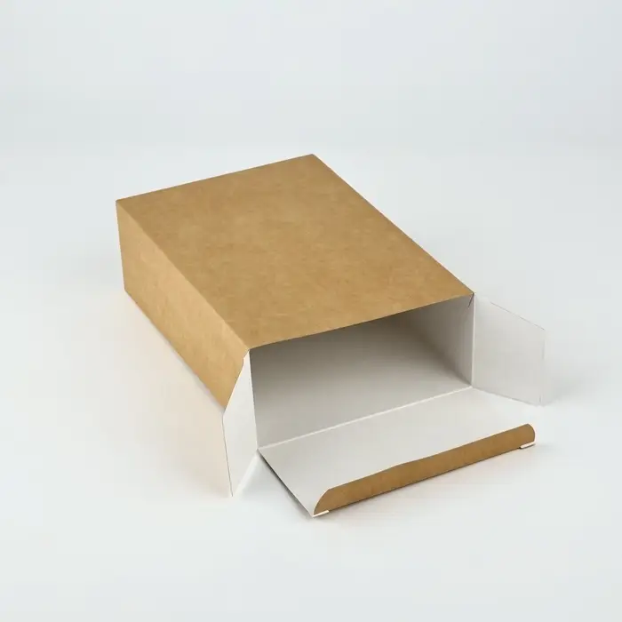 Коробка подарочная складная крафтовая, упаковка, 16 х 23 х 7.5 см