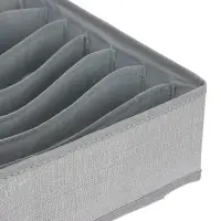 Органайзер для хранения тм VETTA Джойс, 7 отделов, полипропилен, картон, 32x32x10см