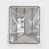 Лоток под столовые приборы Доляна, 5 отделений, 29.5&times;24&times;4 см, пластик, серый