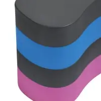 Колобашка для аквааэробики ONLYTOP, 21&times;11&times;10 см, розово-серо-голубая