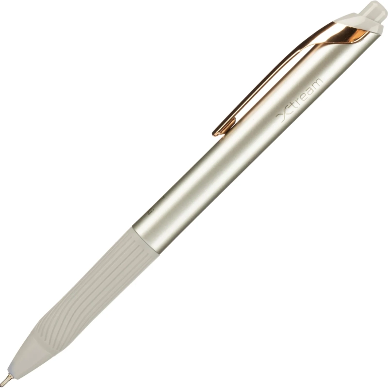Ручка шариковая автомат. Deli EQ88-BL,син,игол.нак,0,7мм,пониж.вязк,2цв .сс
