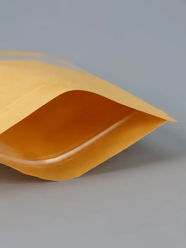 Пакет Zip - lock Крафт с прямоугольным окном 14&times;22 см