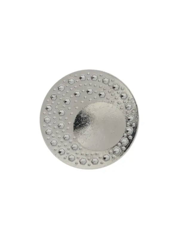 Ручка-кнопка ТУНДРА РК020CP, цвет хром, 8 шт.