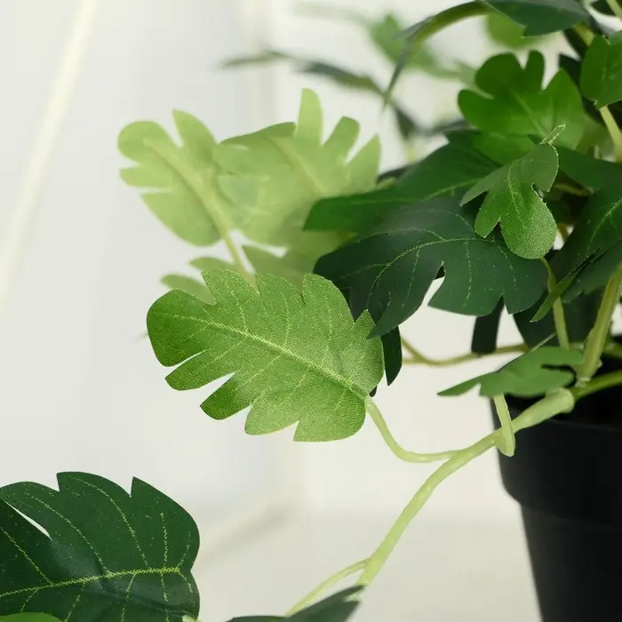 Искусственный цветок в горшке &laquo;Герань душистая&raquo;, 18&times;17 см