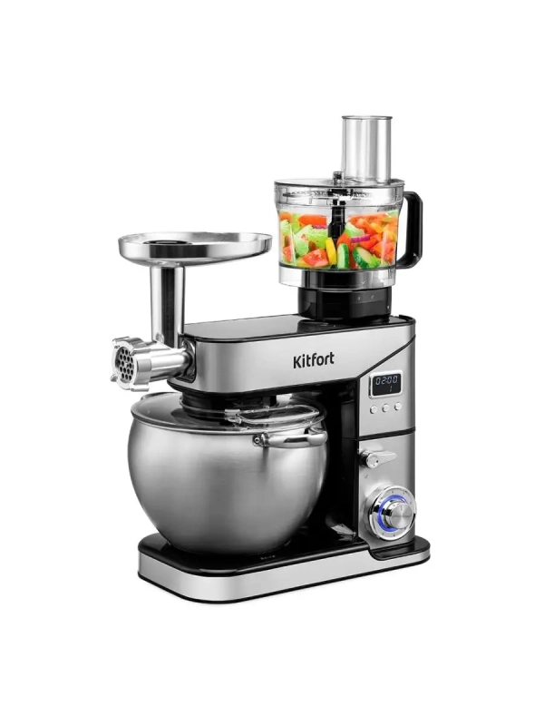Миксер планетарный, блендер, мясорубка, комбайн КТ-3413 Миксер планетарный, блендер, мясорубка, комбайн КТ-3413