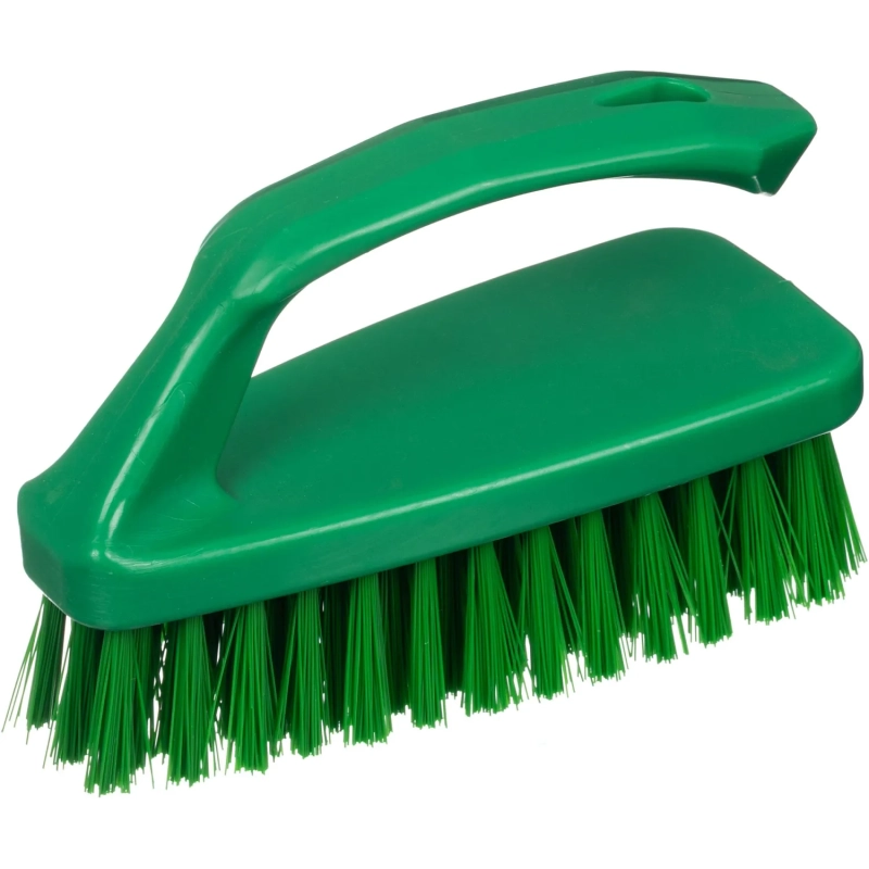 Щетка HACCPER утюжок средней жесткости 152мм, зеленая 4311G