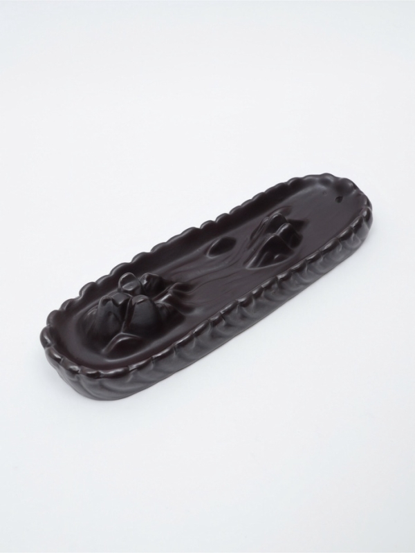 Подставка для благовоний TAKE IT EASY «Озерный край», набор благовоний конусы, стелющийся дым, 4.4×3.6×4.1см