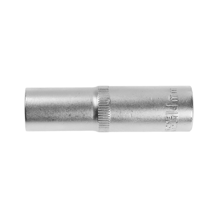 Головка торцевая шестигранная удлиненная ТУНДРА, под квадрат 1/2 Головка торцевая шестигранная удлиненная ТУНДРА, под квадрат 1/2", 14 мм, CrV