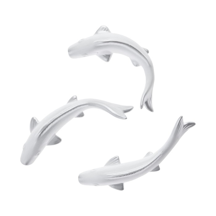 Декорация настенная, гипсовое панно Декорация настенная, гипсовое панно "Волна", 3 шт