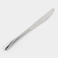Нож столовый Доляна &laquo;София&raquo;, длина 20.8 см, толщина 4 мм, нержавеющая сталь, серебристый
