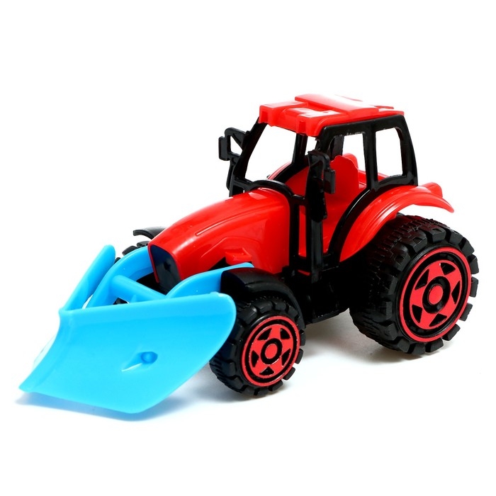 Трактор инерционный «Строитель», МИКС Трактор инерционный «Строитель», МИКС