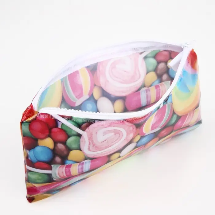 Косметичка на молнии, цвет разноцветный